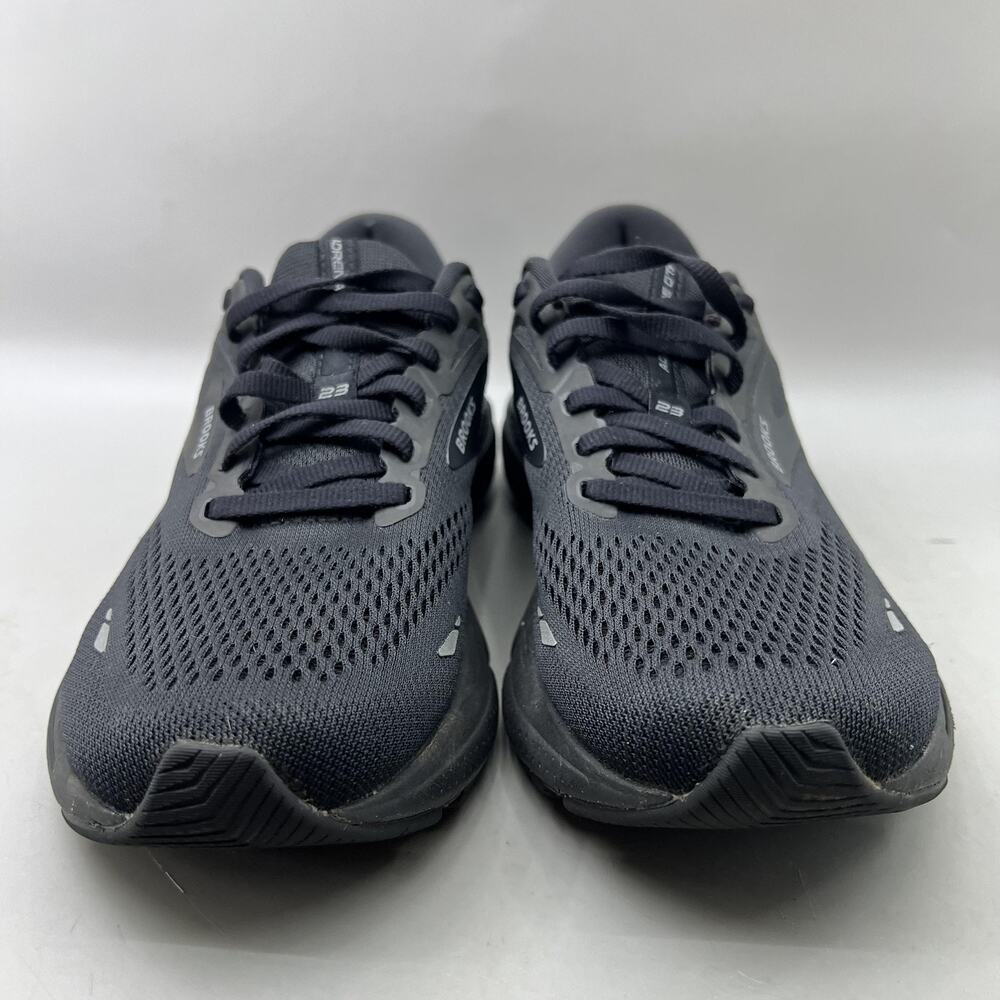 Brooks Adrenaline GTS 23 Running Shoes Women Size 8.5 B Black Comfort Sneakers - Picture 2 of 9